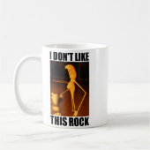 Mug Je n'aime pas cette blague de roche Marcus le ver (Gauche)