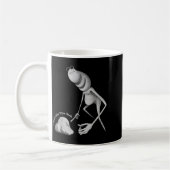 Mug Je n'aime pas cette blague de rocher Marcus The Wo (Gauche)