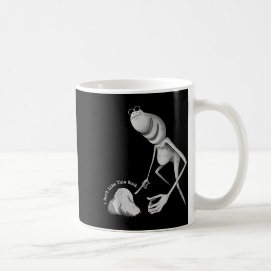 Mug Je n'aime pas cette blague de rocher Marcus The Wo (Droite)