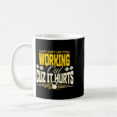 Mug Je n'aime pas faire de l'exercice parce que ça fai (Gauche)
