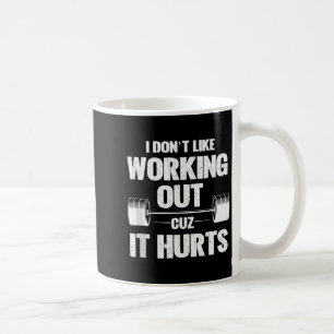 Mug Je n'aime pas faire de l'exercice parce que ça fai