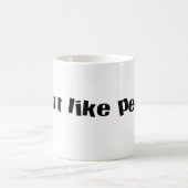 Mug Je n'aime pas la musique (Centre)