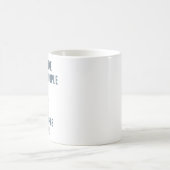 Mug Je n'aime pas le café du matin (Centre)