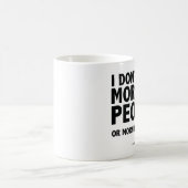 Mug Je n'aime pas les gens du matin (Centre)