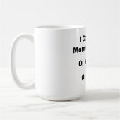 Mug Je n'aime pas les gens du matin. (Gauche)