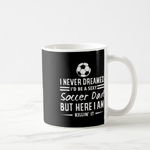 Mug Je n'aurais jamais rêvé être un papa foot U