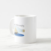 Mug Je naviguerais plutôt (Devant gauche)