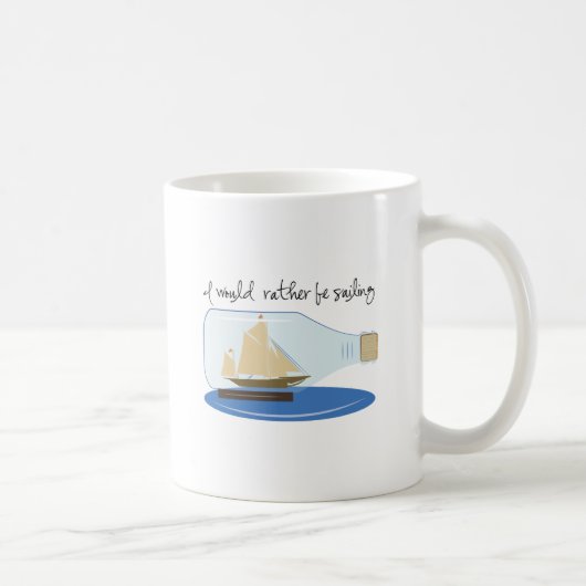 Mug Je naviguerais plutôt (Droite)