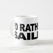 Mug Je naviguerais plutôt (Devant gauche)
