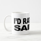 Mug Je naviguerais plutôt (Gauche)