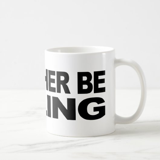 Mug Je naviguerais plutôt (Droite)