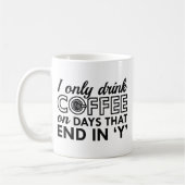 Mug Je Ne Bois Que Du Café (Gauche)