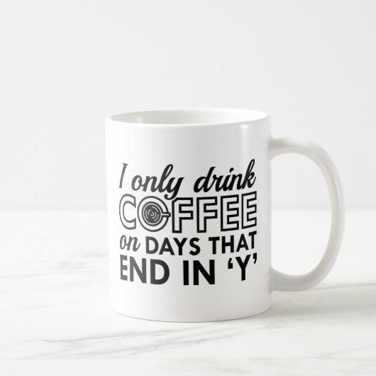Mug Je Ne Bois Que Du Café (Droite)
