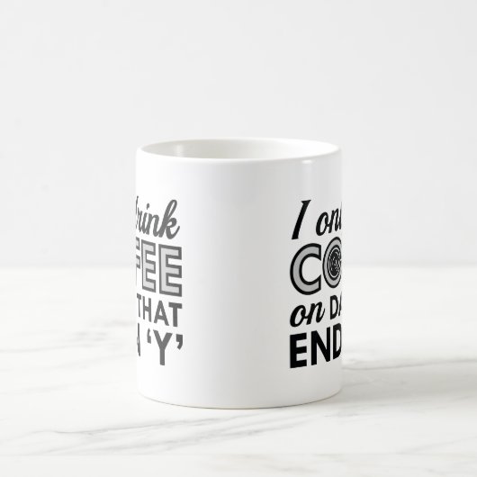 Mug Je Ne Bois Que Du Café (Centre)