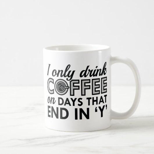 Mug Je Ne Bois Que Du Café (Droite)