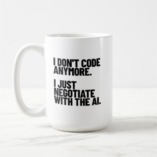 Mug Je ne code plus, je négocie avec l'IA