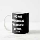Mug Je ne comprends pas le parcours de tir (au dos) (Gauche)