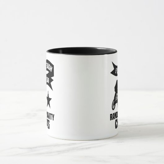 Mug Je ne crasse pas Je fais Random Gravity Checks Cyc (Centre)