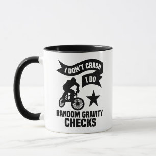 Mug Je ne crasse pas Je fais Random Gravity Checks Cyc