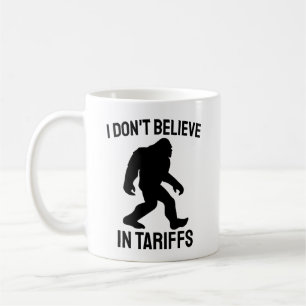 Mug Je ne crois pas aux tarifs douaniers - Drôle de Bi