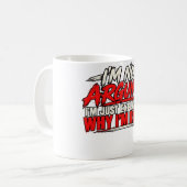 Mug Je ne discute pas, j'explique simplement pourquoi (Devant gauche)