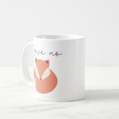 Mug Je ne donne pas de renard (Devant gauche)