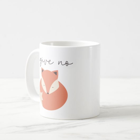 Mug Je ne donne pas de renard (Devant gauche)