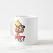 Mug Je ne donne pas un caractère de canard Sarcasme (Devant gauche)