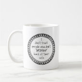 Mug Je ne fais pas confiance aux gens. . . (Gauche)