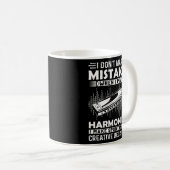 Mug Je ne fais pas d'erreur quand je joue Harmonica Ha (Devant droit)
