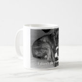 Mug Je ne fais pas des matins (Devant gauche)