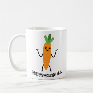 Mug Je ne fais pas la carotte ! - Carotte mignonne