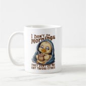 Mug Je ne fais pas le matin (Gauche)