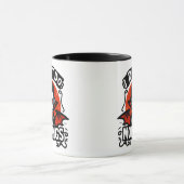 Mug Je ne fais pas les matins Grumpy Vampire Graphic (Centre)