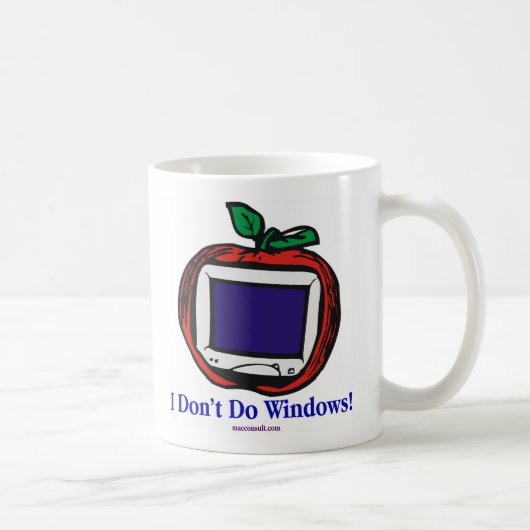 Mug Je ne fais pas Windows ! (Droite)