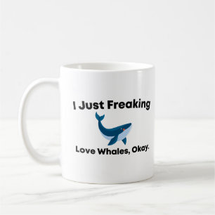 Mug Je Ne Fais Que Freiner Les Baleines D'Amour