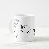 Mug Je Ne Fais Que Freiner Les Moutons D'Amour, D'Acco (Devant gauche)