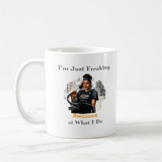 Mug Je ne fais que frémir ... Classique