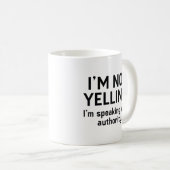 Mug Je ne hurle pas (Devant droit)