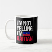 Mug Je ne hurle pas Je suis haïtien (Gauche)