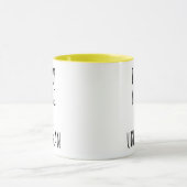 Mug Je ne hurle pas, je suis Ukrainien drôle (Centre)