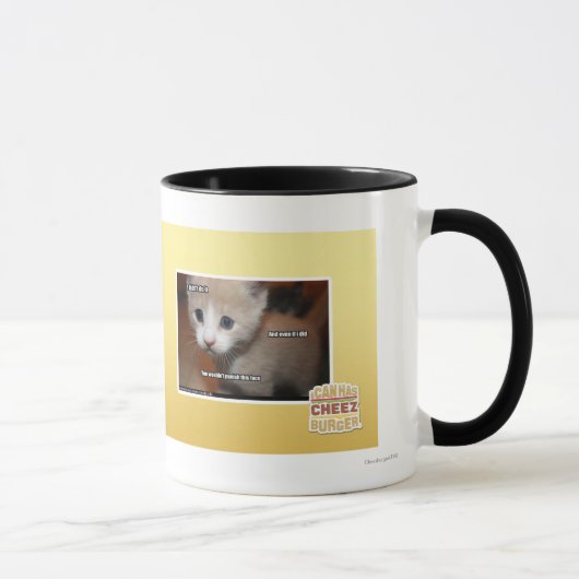 Mug Je ne l'ai pas fait (Droite)