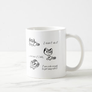 MUG "JE NE L'AI PAS FAIT" DES CHATS