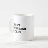 Mug Je ne le fais pas toujours (Devant gauche)