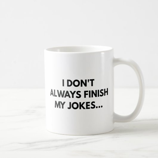 Mug Je ne le fais pas toujours (Droite)