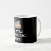 Mug Je ne mange rien qui bouffe ! (Devant droit)