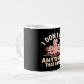 Mug Je ne mange rien qui péte (Devant gauche)