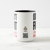 Mug Je ne me bats pas (Centre)