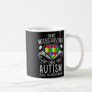 Mug Je ne me comporte pas mal, j'ai un soutien pour la