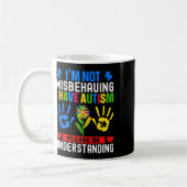 Mug Je ne me comporte pas mal, j'ai une conscience de  (Gauche)
